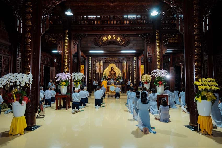 Ban Hướng Dẫn Trung Ương Gia Đình Phật Tử Việt Nam tổ chức Lễ thọ Cấp Tấn – niên khóa 202